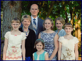 Our family at Sarah's high school graduation Aundra-11, Shelley, Gaylen, Megan-5, Sarah-18, Lauren-15, Anicia-11